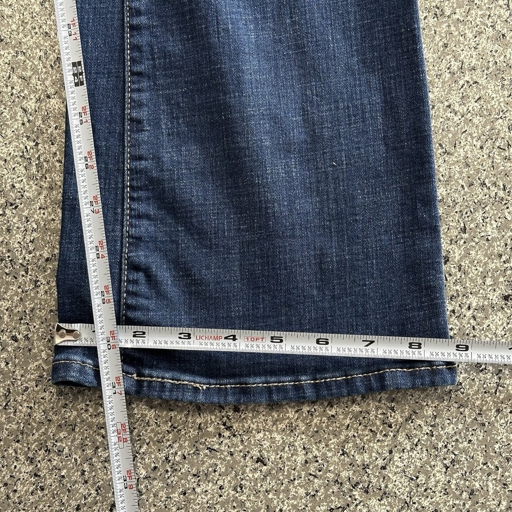 Levis 725 High Rise Bootcut Jeans Womens 31x31 Medium Wash Denim Stretch - Picture 9 of 9